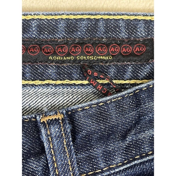 AG Adriano Goldschmied Womens 26R Jeans The Club Flare Leg Blue Denim - Picture 8 of 13